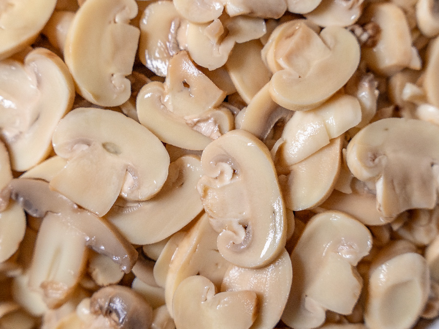Sliced Mushrooms